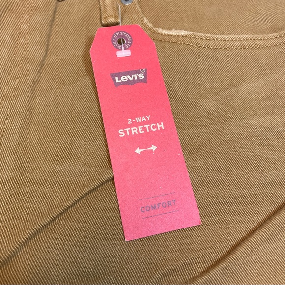 Levi's 514 Brown Jeans 40x30 NEW - Picture 5 of 6